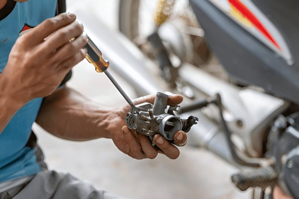 clean a carburetor